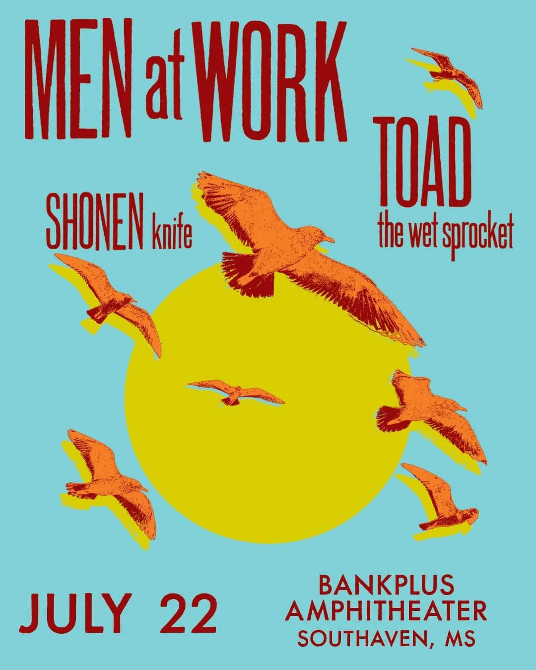 Men at Work and Toad the Wet Sprocket