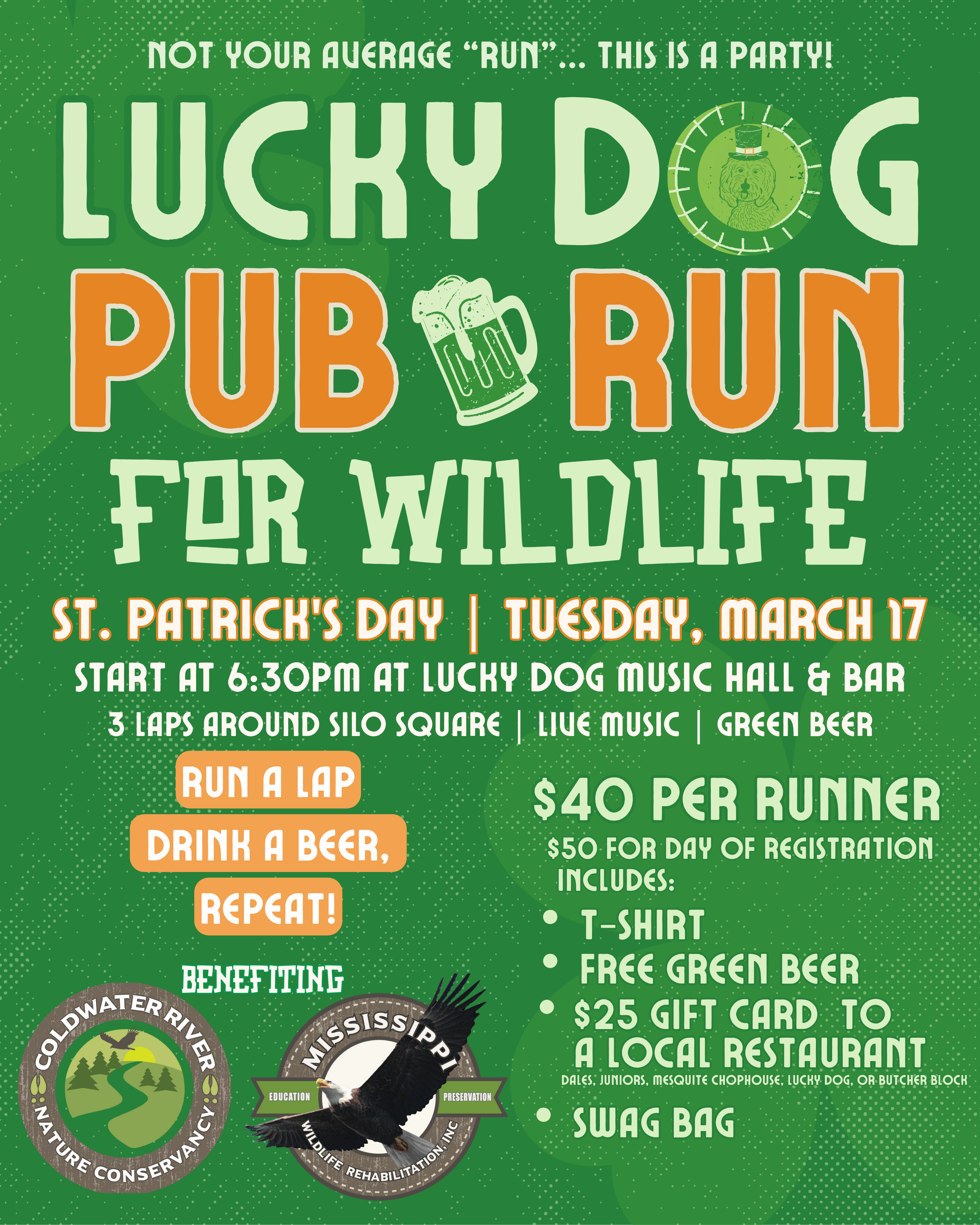 Lucky Dog Pub Run