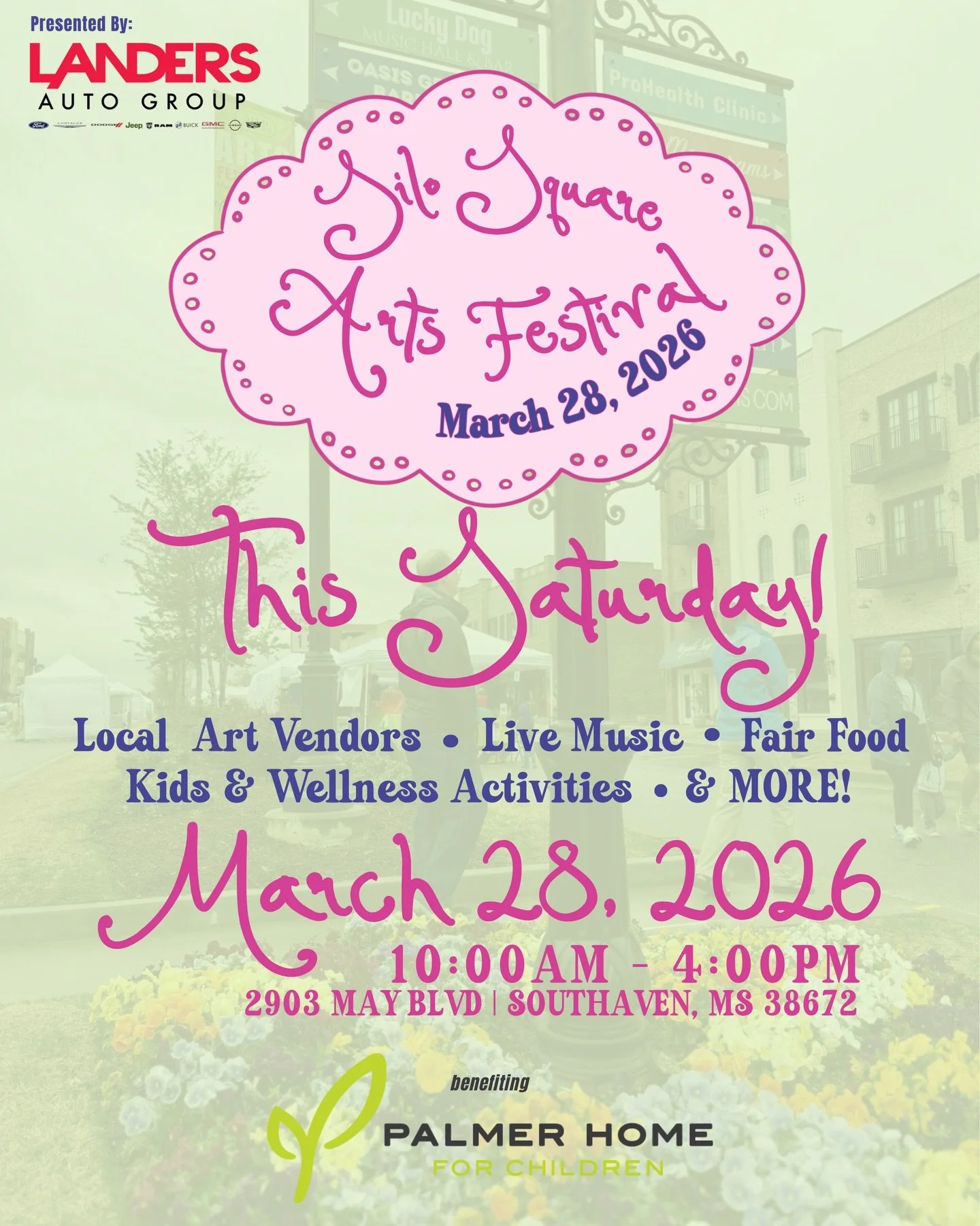 THIS SATURDAY 🎨🎶🧘🏼&zwj;♀️🌭

Join us for the third annual Silo Square Arts Festival this Saturday! Free wellness &amp; children&rsquo;s activities start at 9:00am. Vendors open at 10:00am through 4:00! 

Swipe through to see the full schedule of 