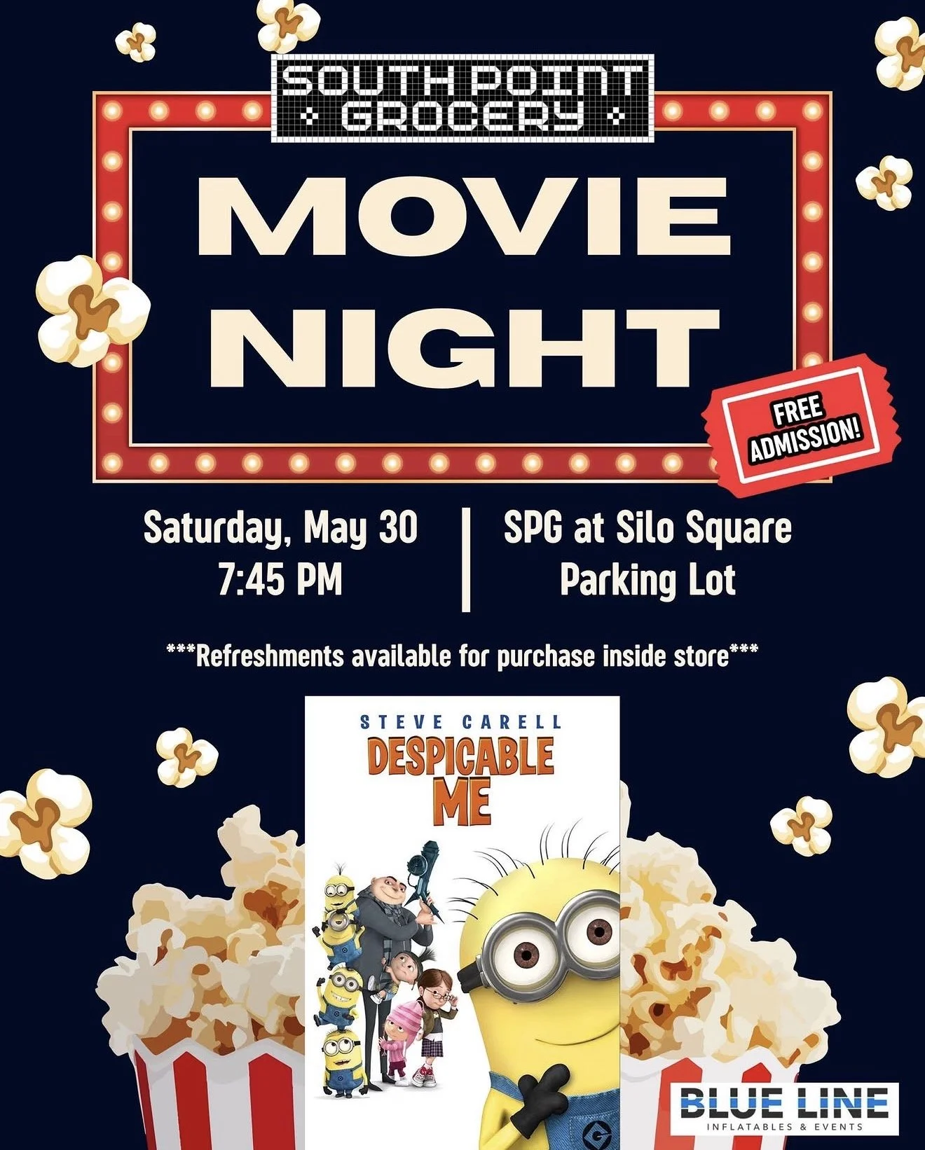 Movie Night at South Point Grocery