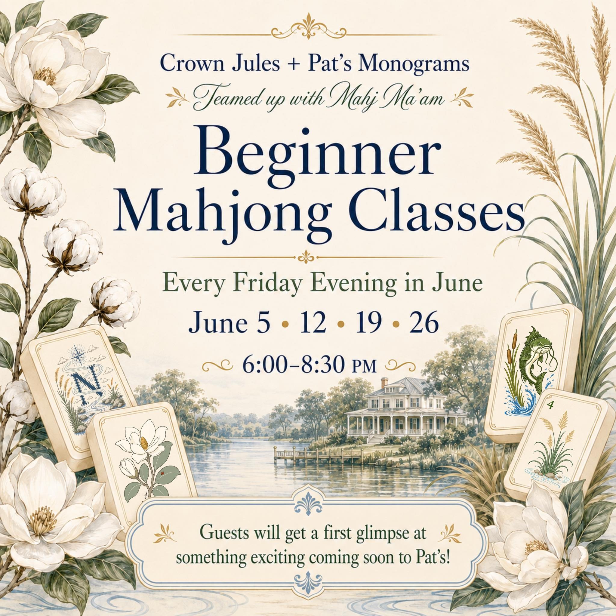 Beginner Mahjong Class with Mahj Ma'am