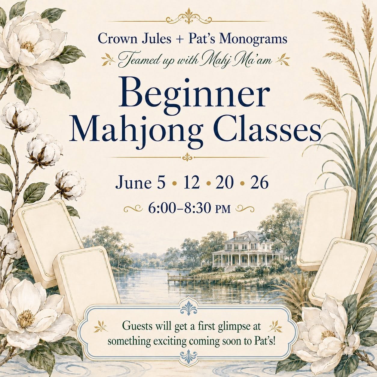 Beginner Mahjong Class with Mahj Ma'am