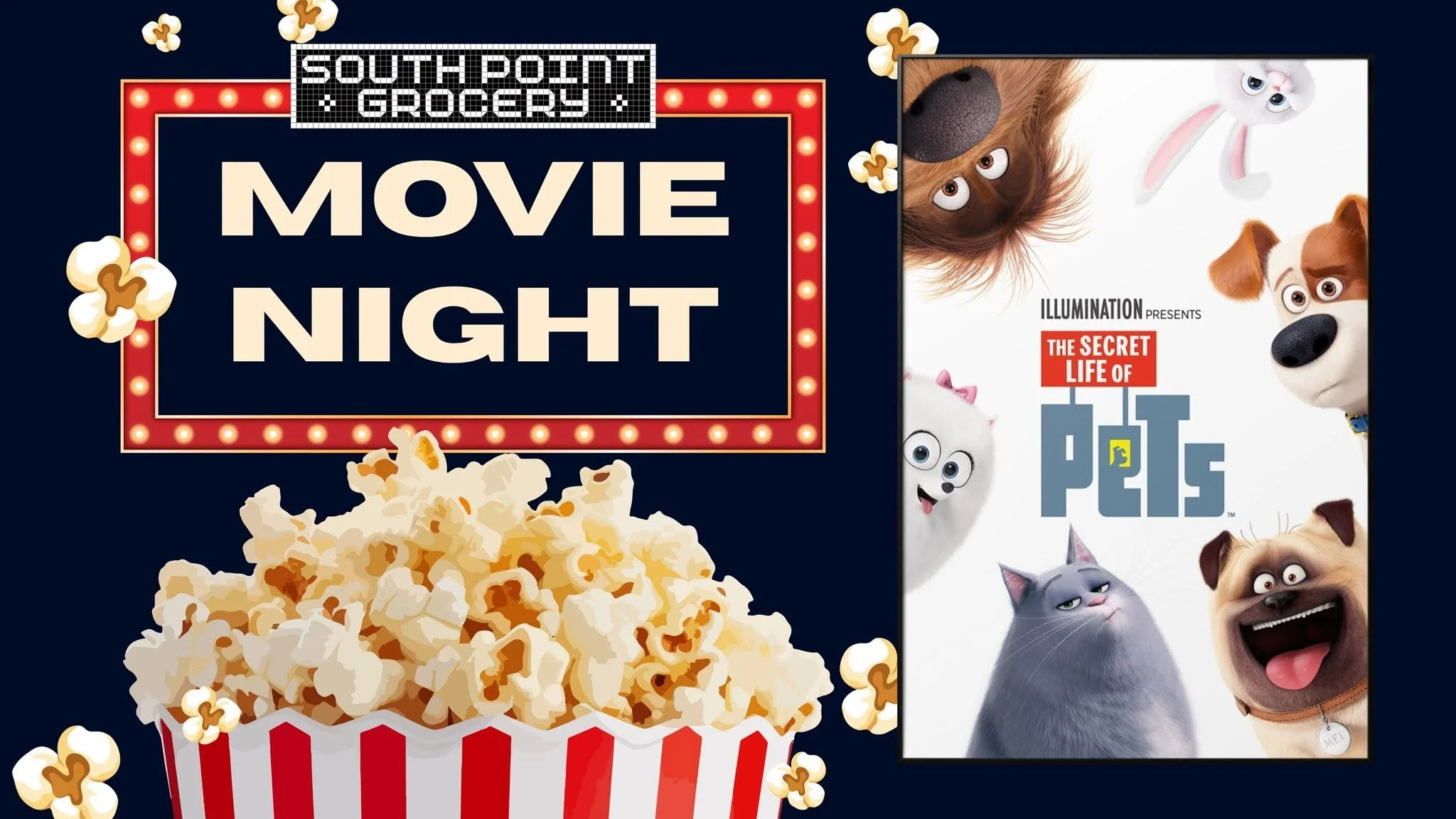 Movie Night at South Point Grocery