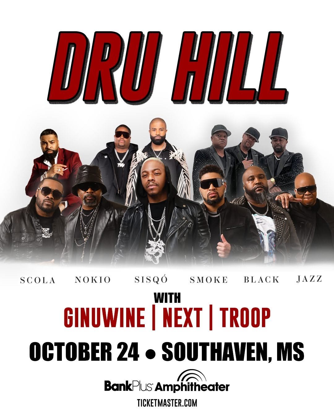 Dru Hill with Ginuwine, Next, and Troop