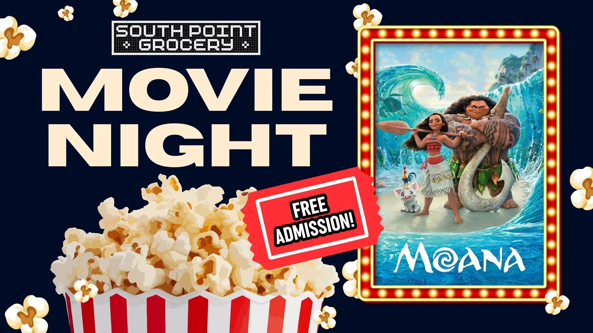 Movie Night at South Point Grocery