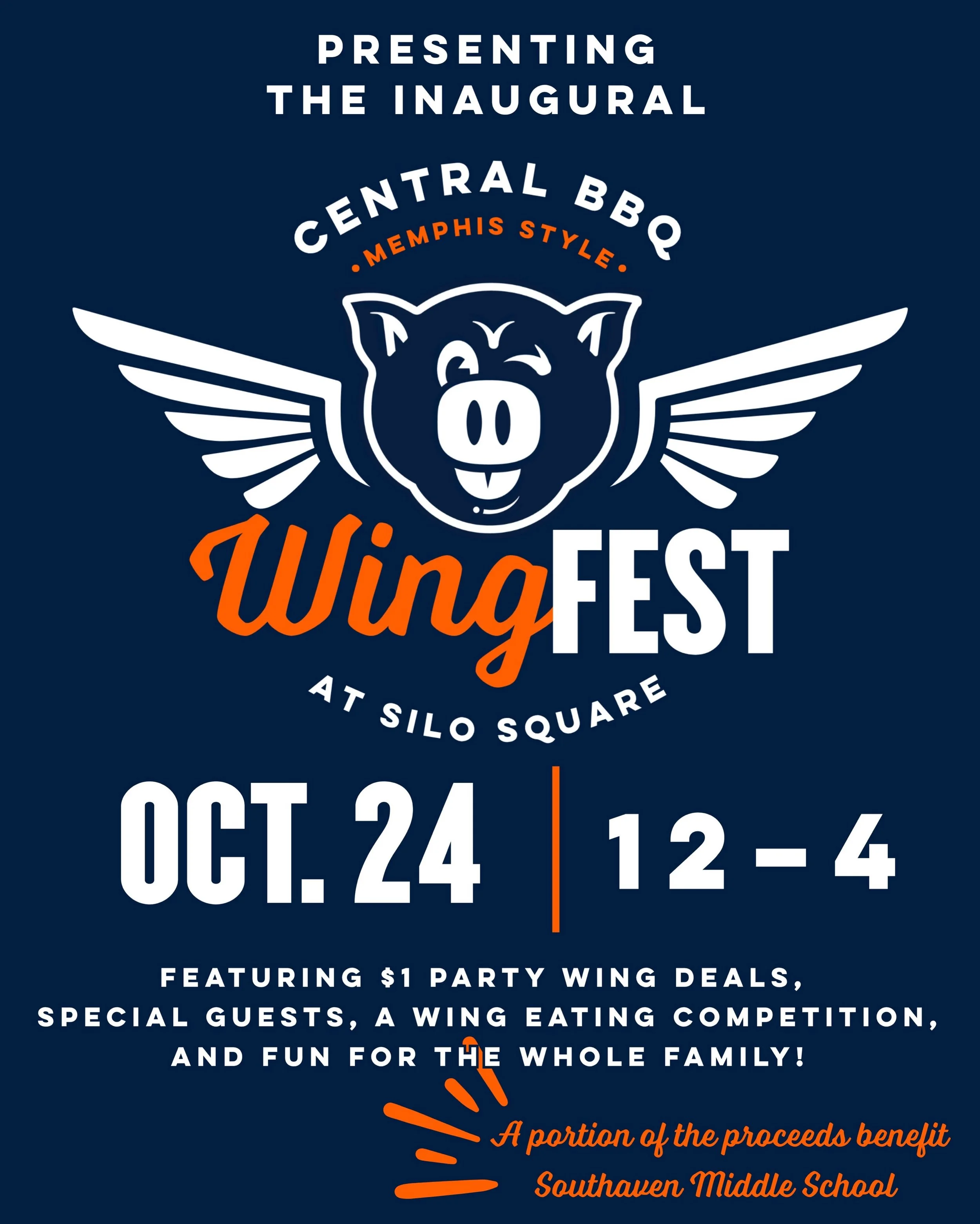 Wingfest 2026 at Central BBQ in Silo Square