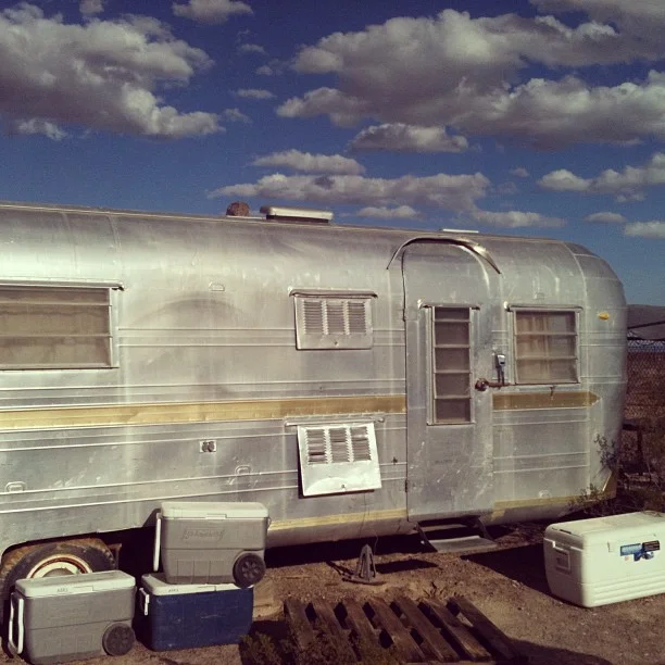 Home sweet home at the Amargosa Desert Research Site, NV.
