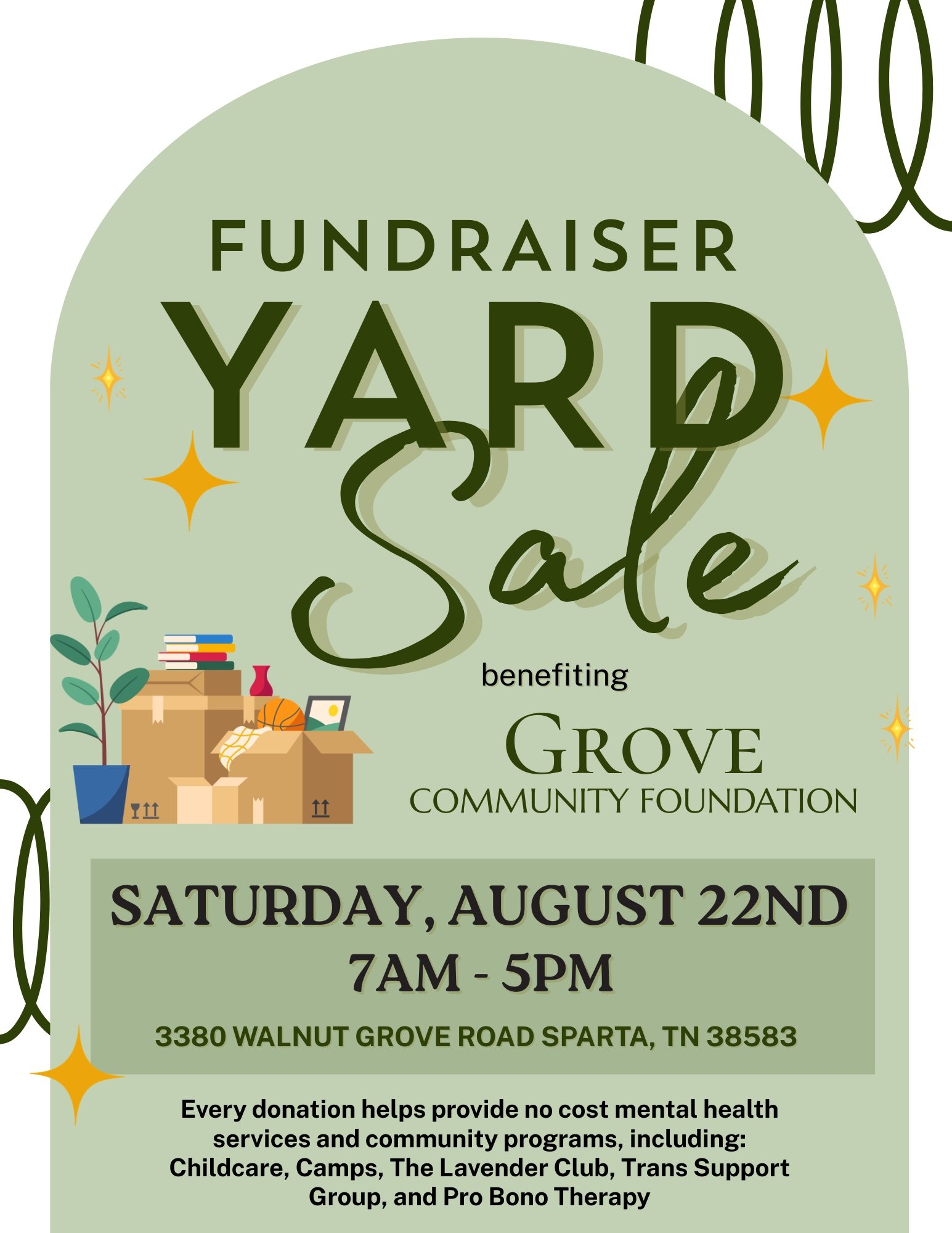 Grove Yard Sale