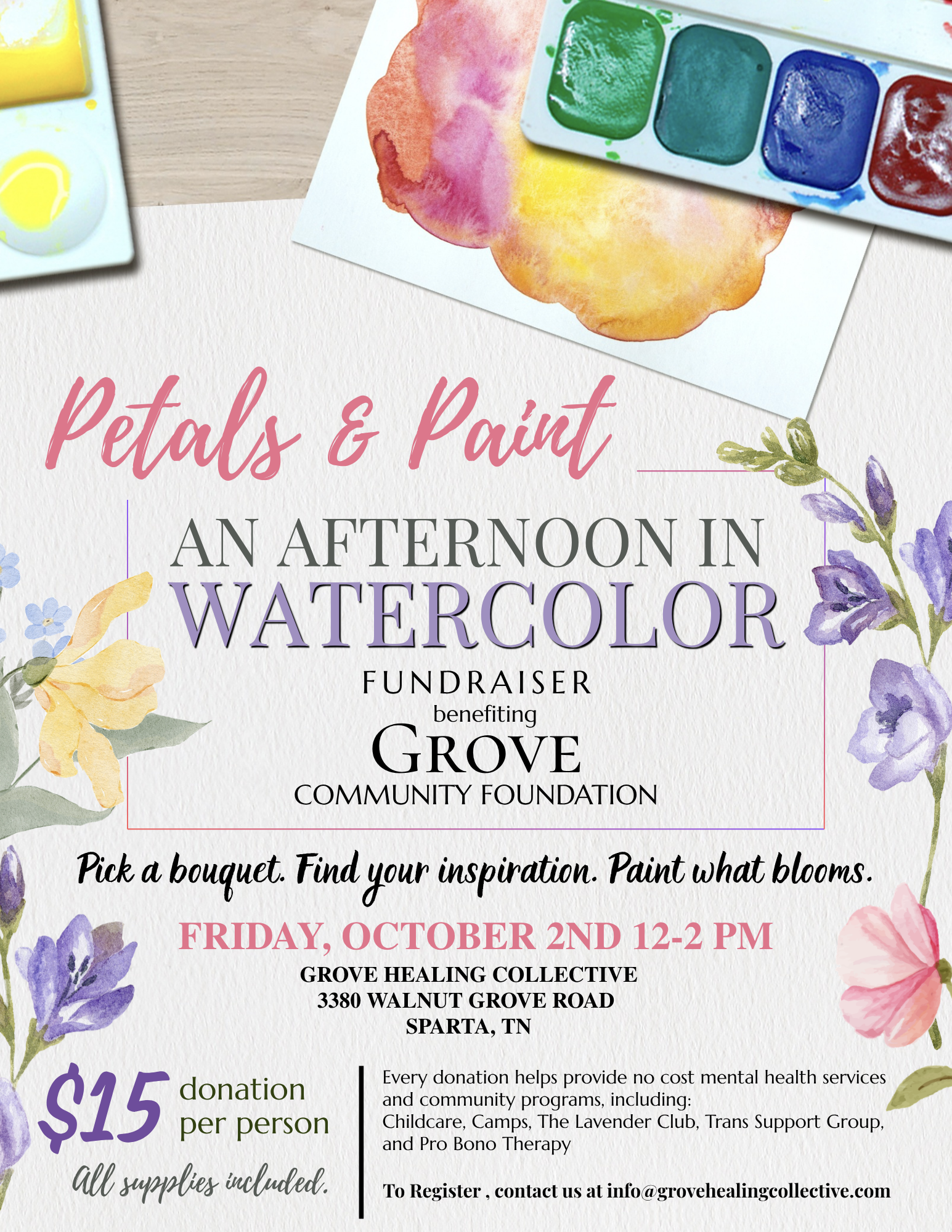 Petals + Paint