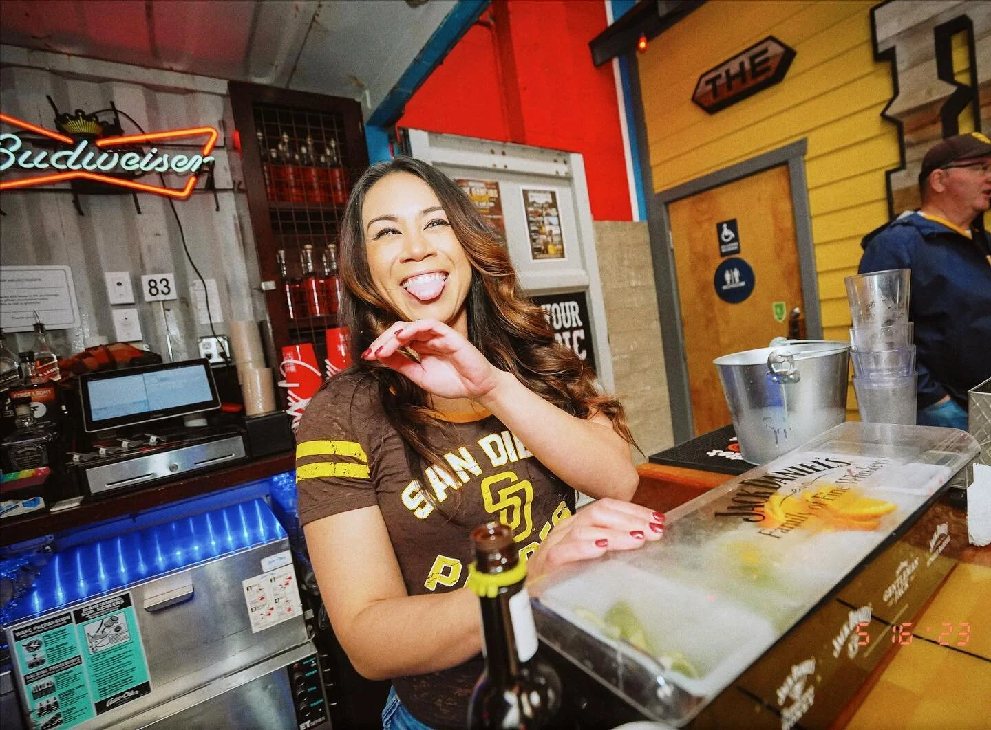 Time to pregame! 😛 We&rsquo;re pouring baseball specials + happy hour until 7pm!