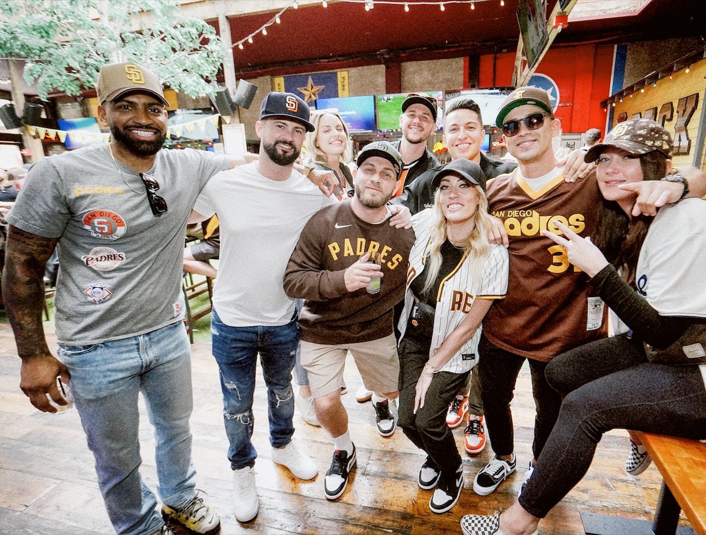 Big PADRES energy! Come pregame with us all weekend long!