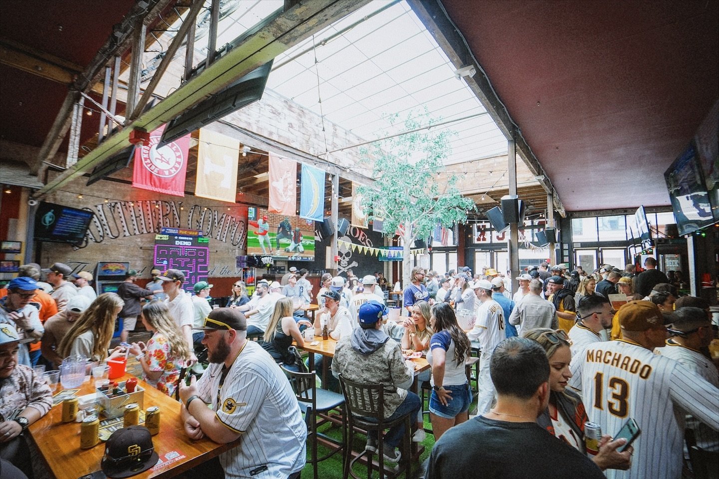 Cheers and beers under the sun! ☀️ See y&rsquo;all before and after the @padres game!