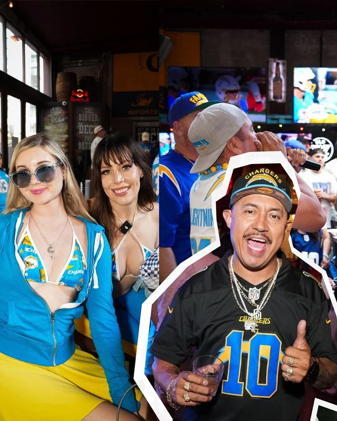 SUPER CHARGERS vs. THE VIKINGS TONIGHT AT THE DECK!!⚡️🔵 Doors at 4:00, kickoff at 5:15! 🏈