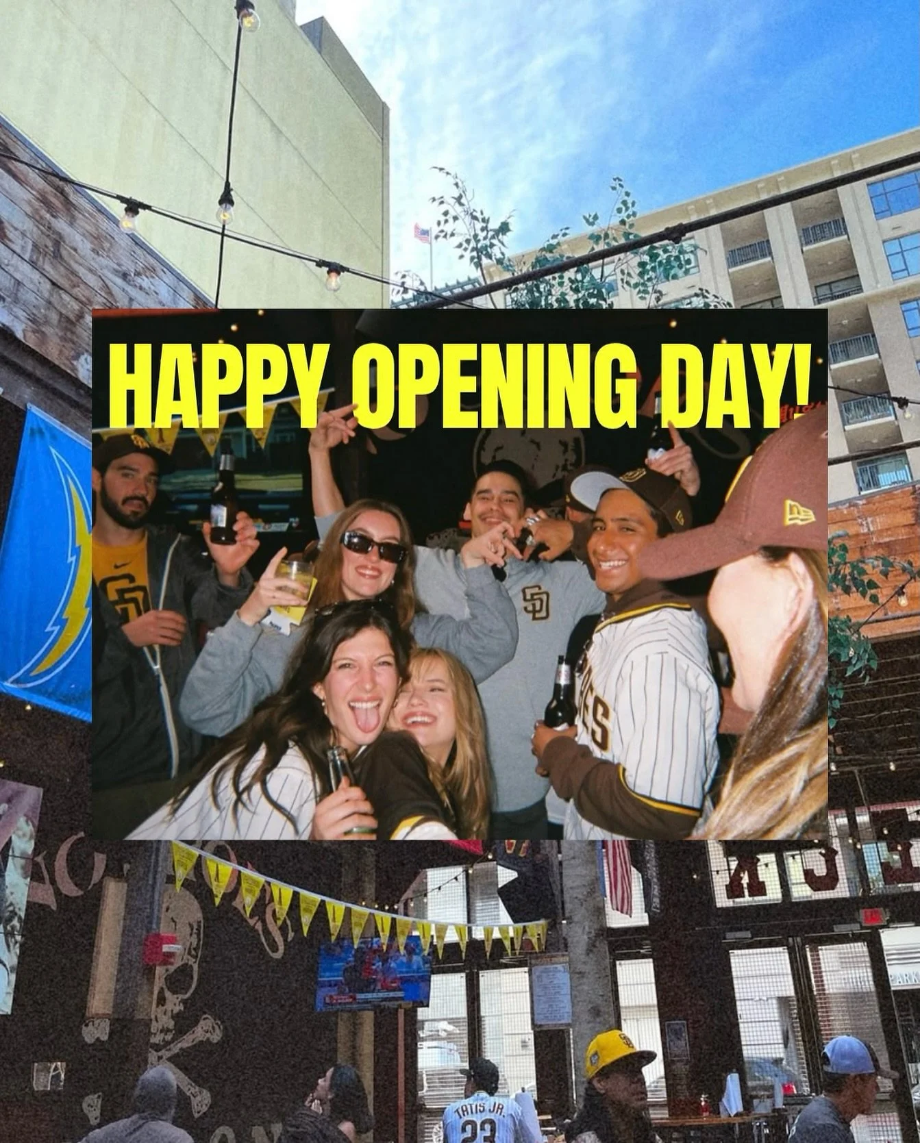 Officially ONE HOUR until the 2026 Padres season kicks off!🤎⚾️

If you&rsquo;re looking for plans before, after or while watching your Padres, you know where to find us&mdash;with specials always on deck ;)