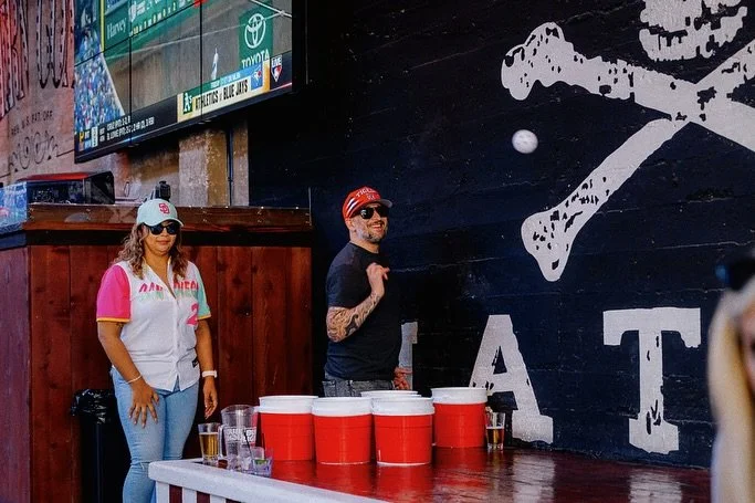 We&rsquo;ve got big games before the big game! Padres vs. Mariners at 5:40pm&mdash;competition&rsquo;s ON at The Deck before first pitch!🪣