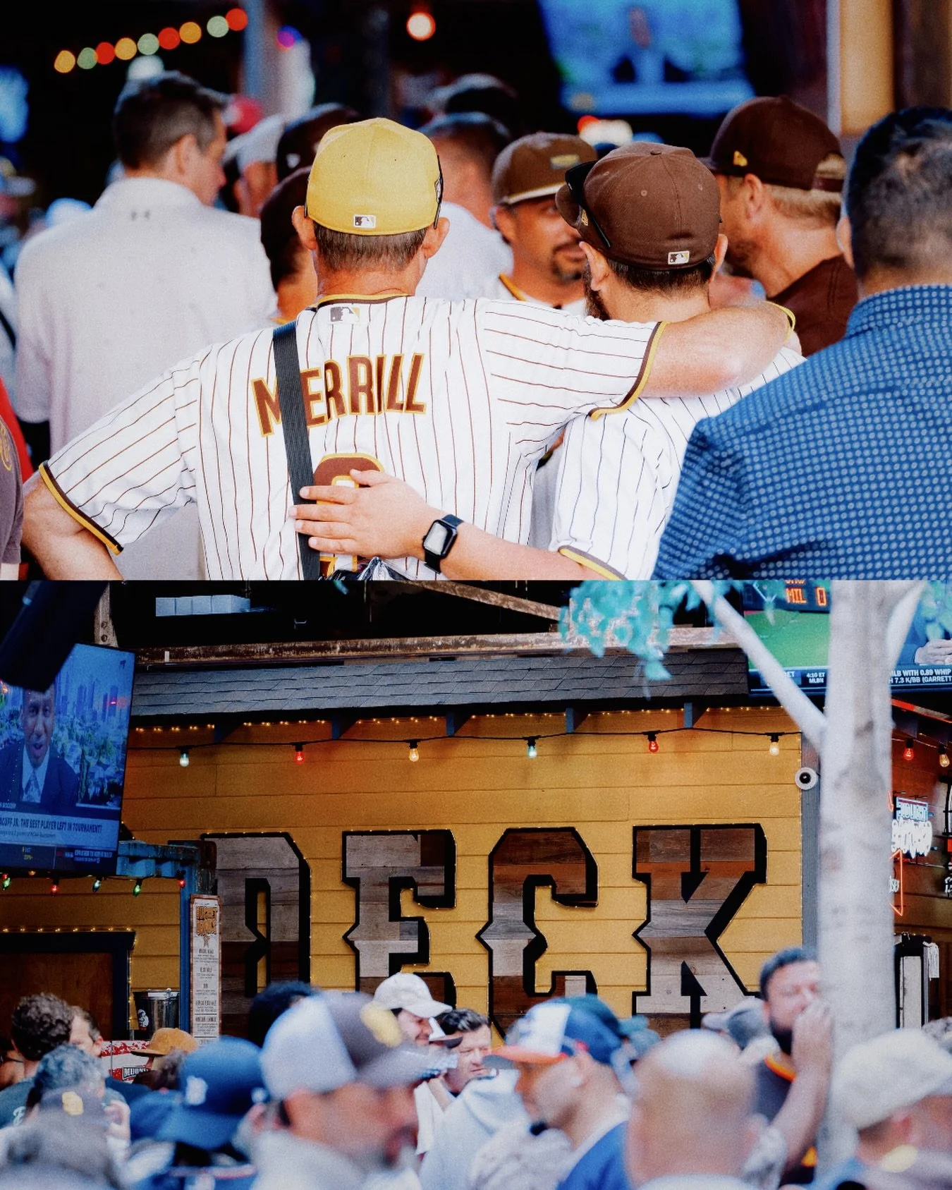 day game = day drinks = game day on our DECK! ⚾️