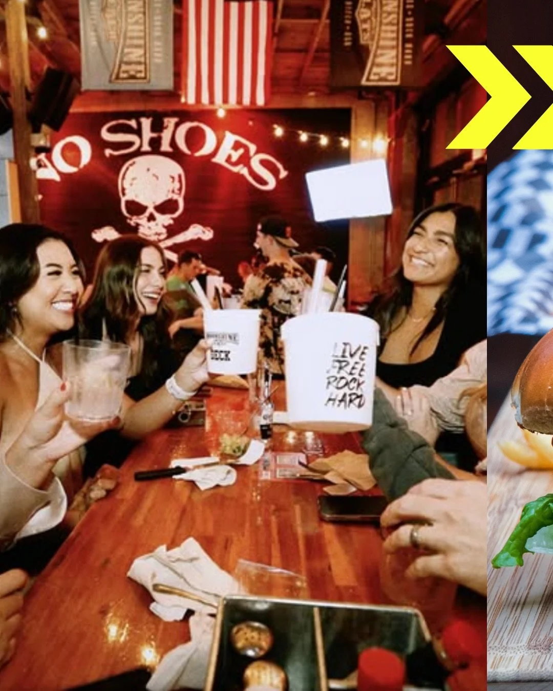 You&rsquo;re in luck, we planned your perfect Thursday night! Drinks &amp; dinner @thedeckatmsf, then mosey on over to @moonshineflats for line dance lessons!🪩👢