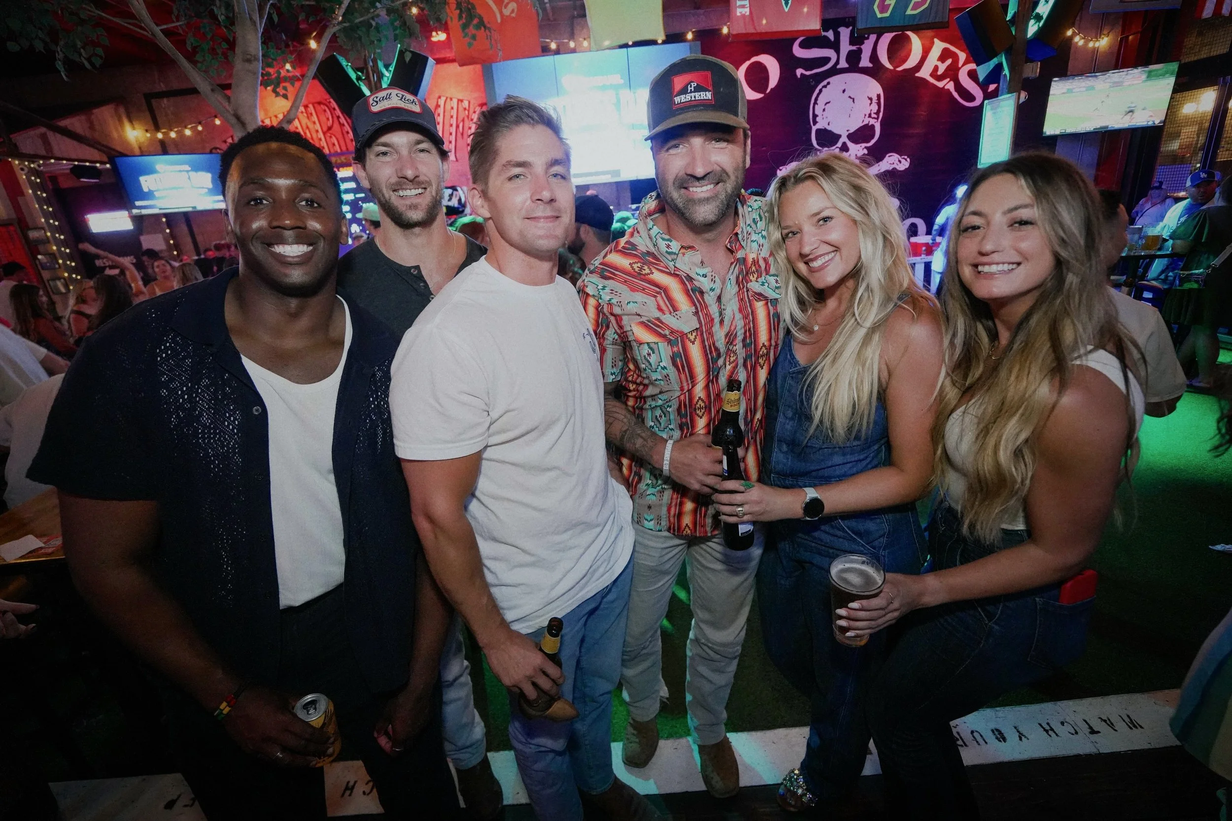 IT&rsquo;S A PARTY! Saddle up for @moonshineflats 12 year anniversary party TONIGHT at Moonshine Flats and The Deck! Enjoy hosted goodies, a trucker hat making station, photobooth, line dancing and more! RSVP link is in our bio 🪩🤠