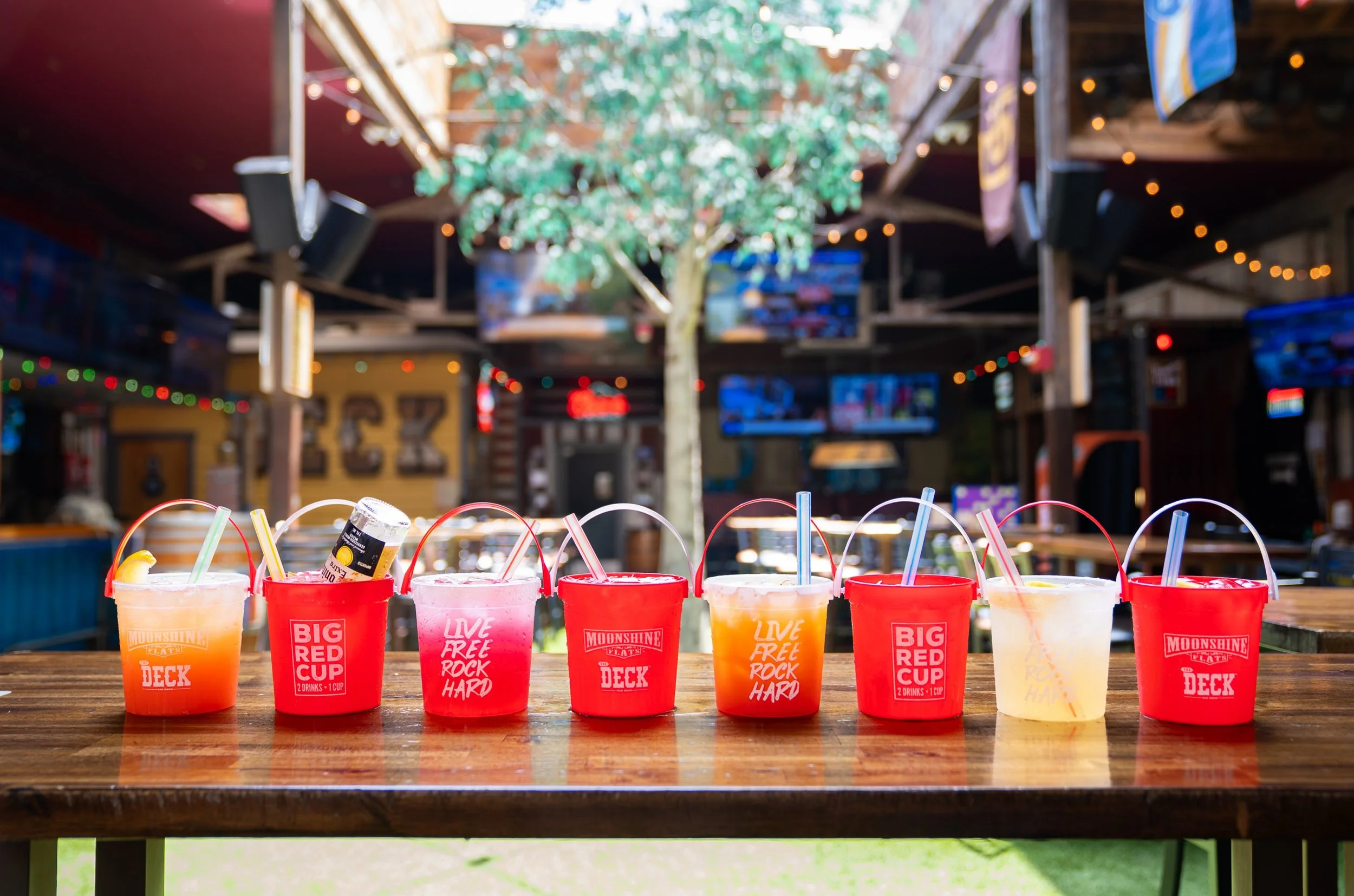 The bigger the bucket, the bigger the party! Doors open at 2PM for Pregaming on the Patio ☀️🪣💦