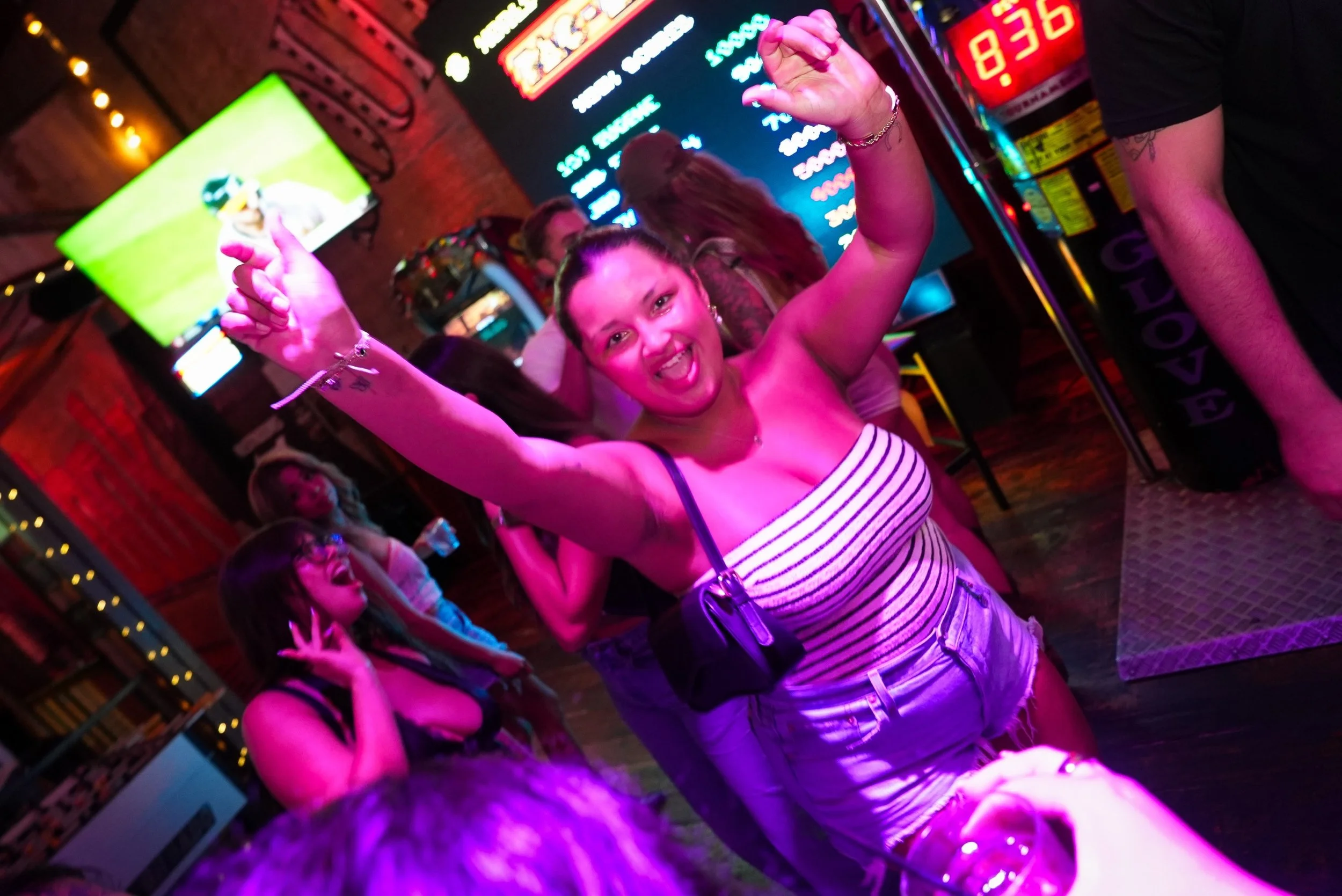 We&rsquo;re making moves on the dance floor &amp; off with DJ Famous + Honey Games tonight at The Deck. Come play! 💃
