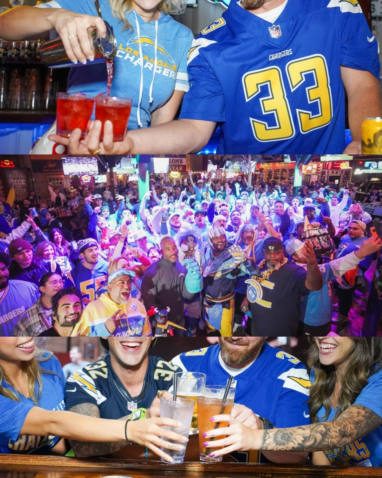 Our feed could use some more blue 😮&zwj;💨 Only one more week until Chargers football!