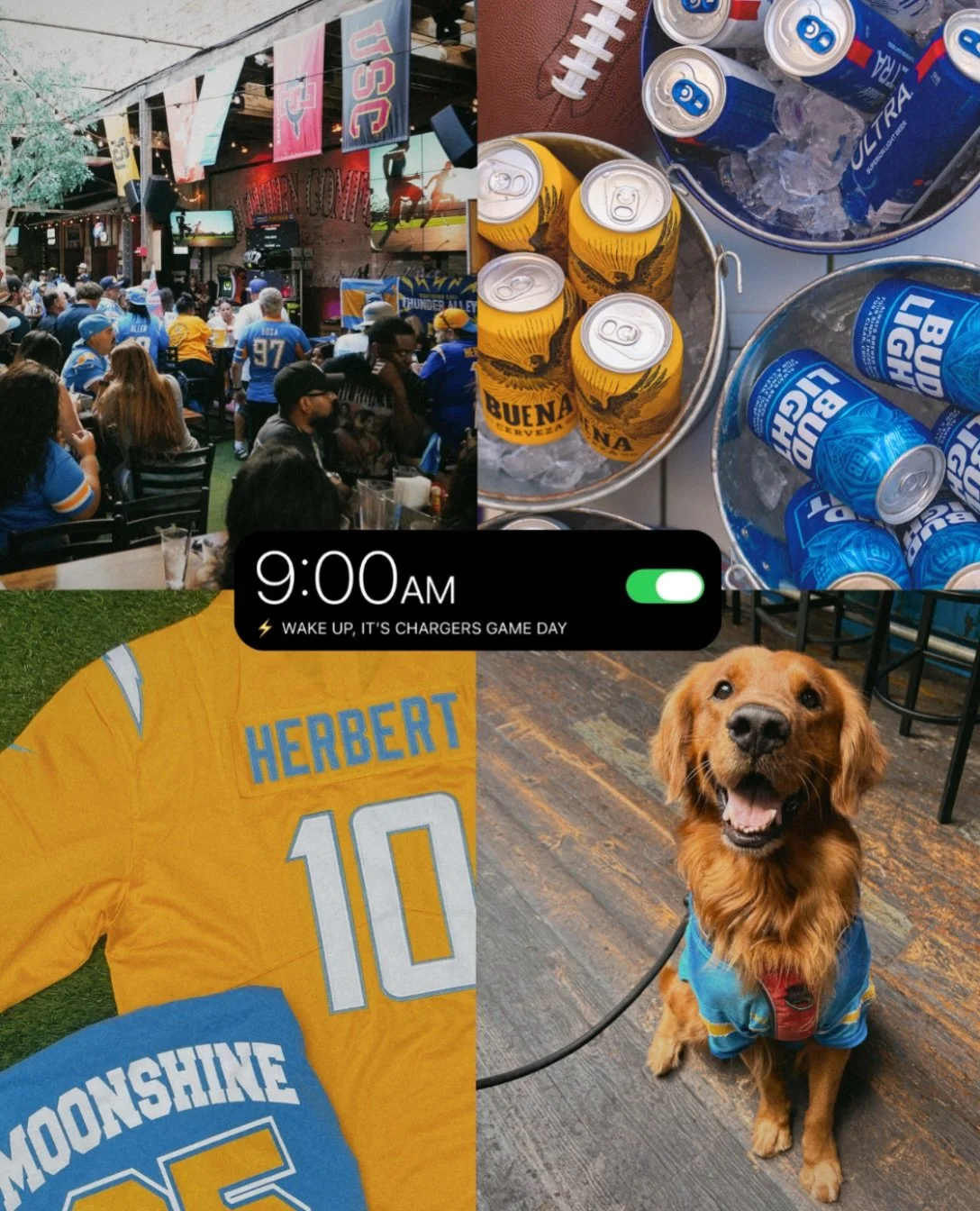 Our alarm has never sounded so sweet 💙

Wake up, Bolt Fam. It&rsquo;s game day at The Deck!!!!