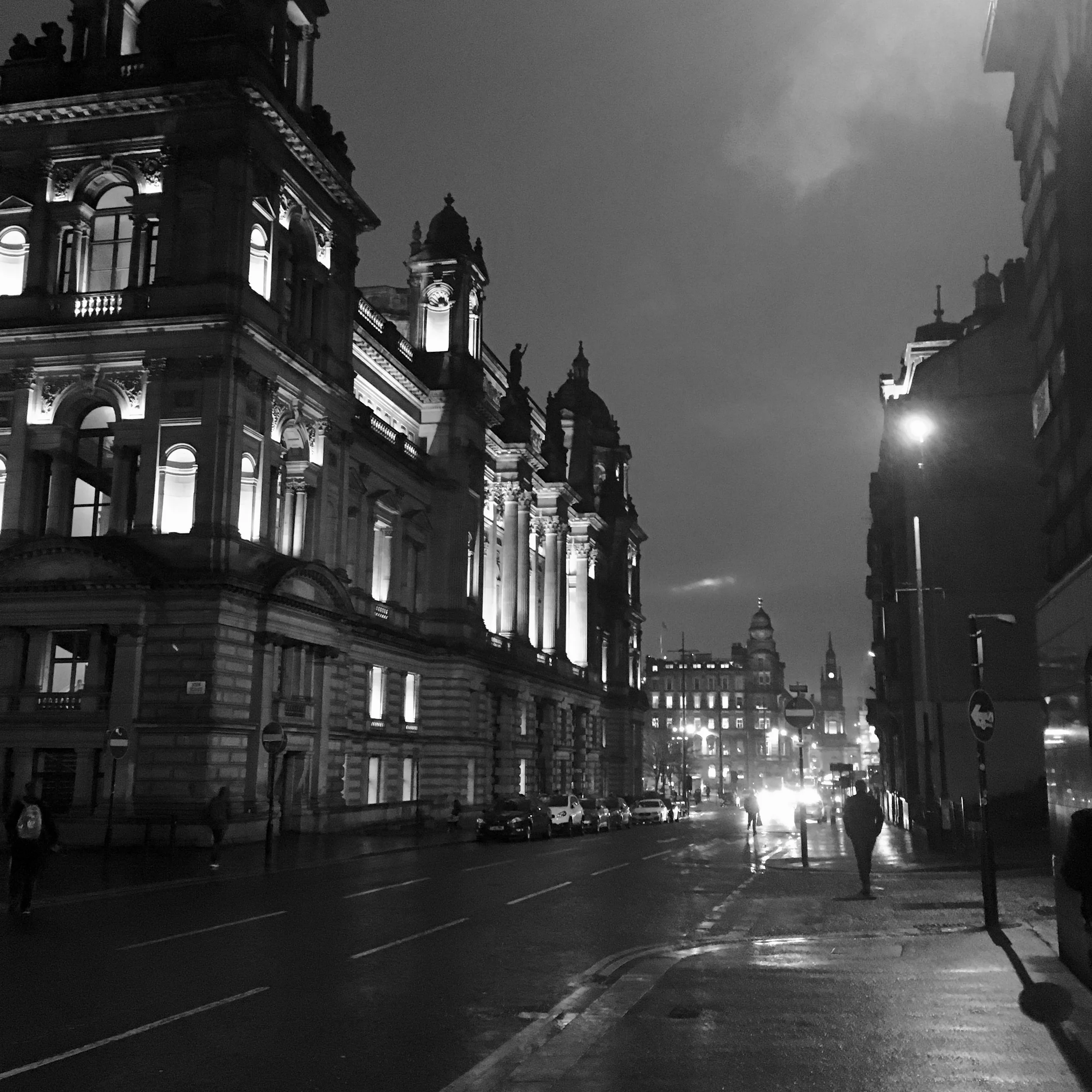 Glasgow being beautiful in the rain. 
