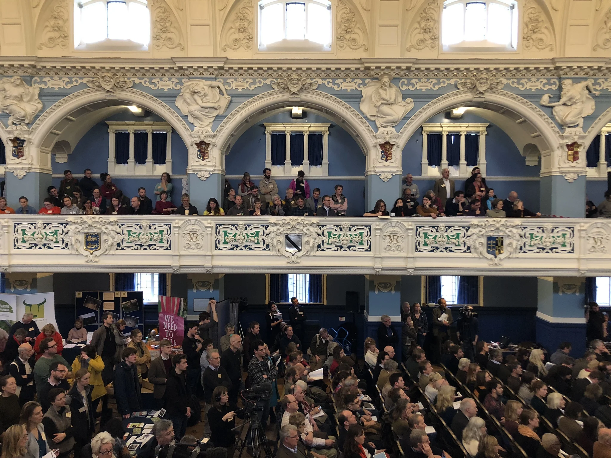In its 10th year the Oxford Real Farming Conference had 1000 delegates (it had 80 in its first year) and filled Oxford Town Hall.