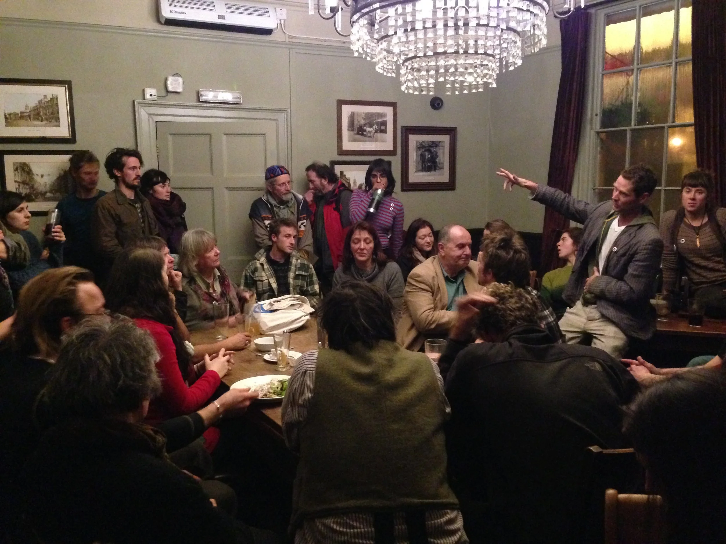 Rebellious speeches in the pub, ORFC 2014