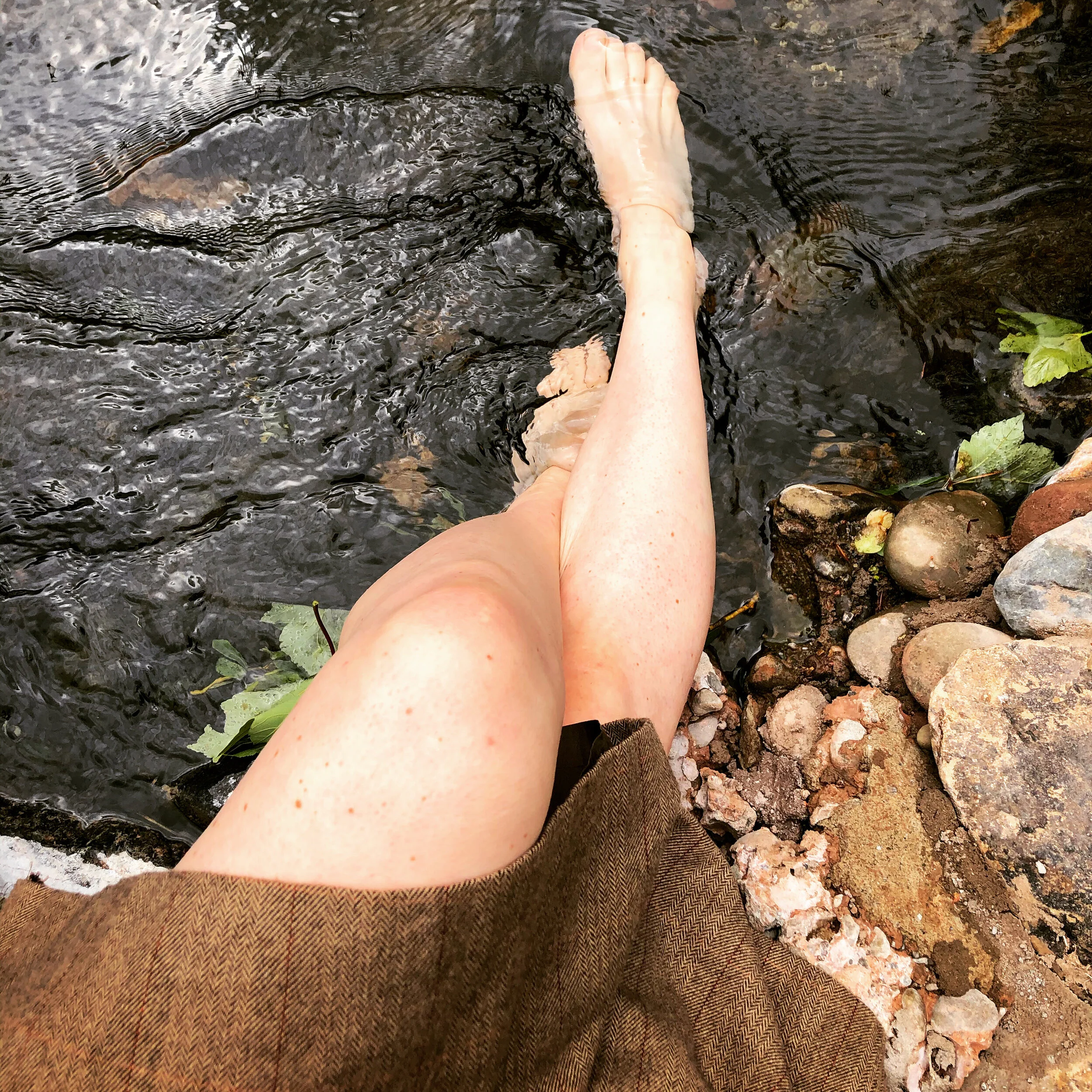 Not really wild swimming