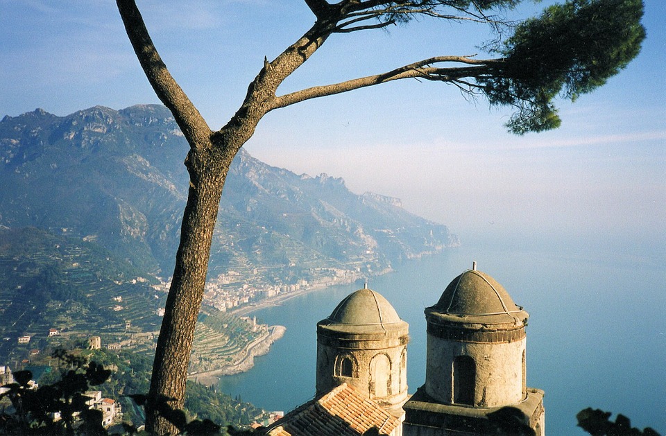 View from Ravello, on Italy's Amalfi Coast
