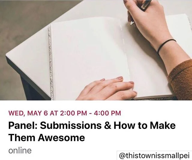 Hey! 👋🏼 We’re doing something cool- and you’re invited! This Wednesday May 6 (aka the day after tomorrow 😉) Join in for an online panel discussion on the topic of Art Submissions - how to make them awesome, what makes a great one, what