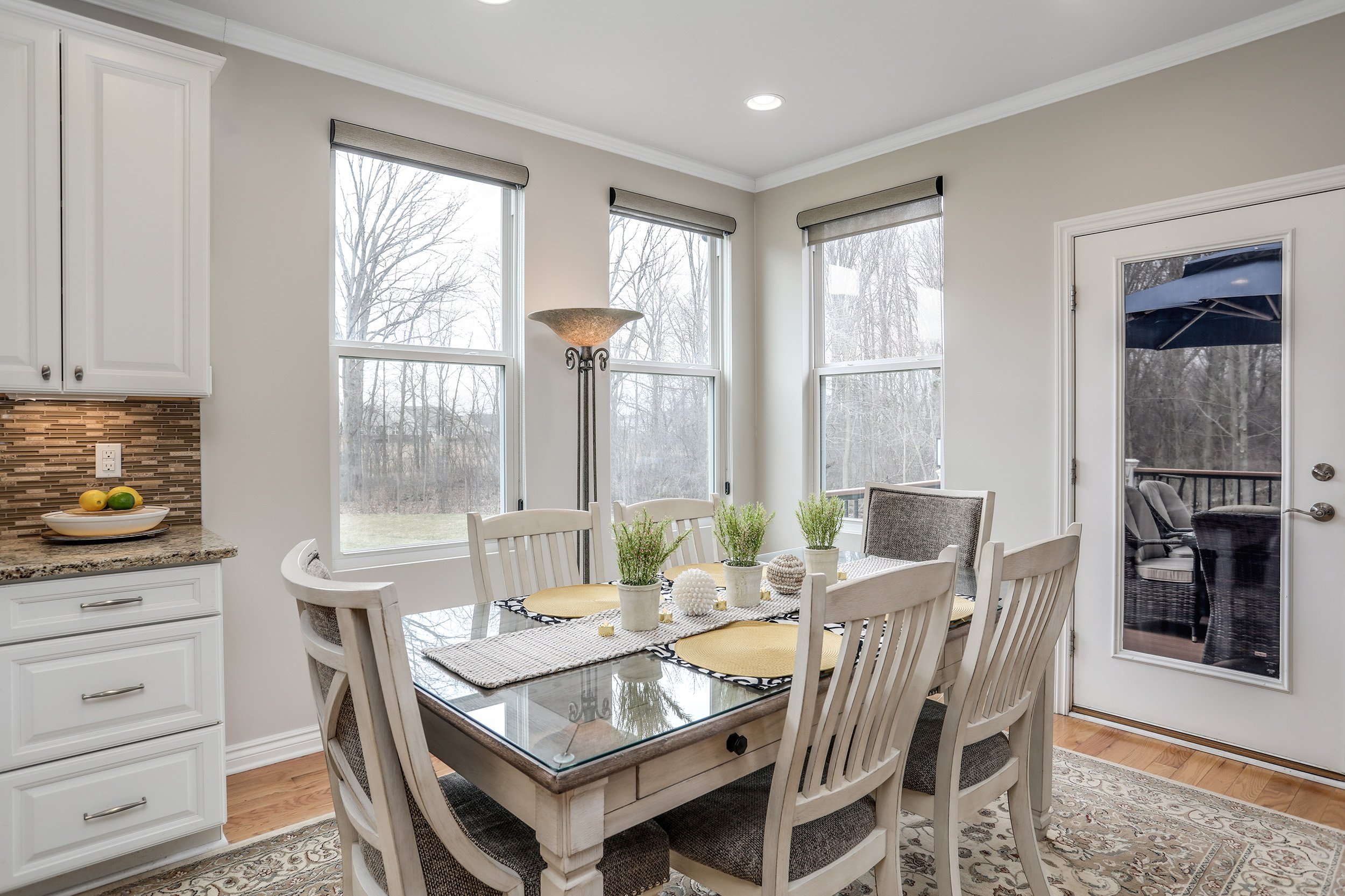  Canton Real Estate Photography - dining area 