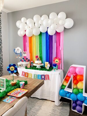 Trolls Birthday Party — Means of Lines