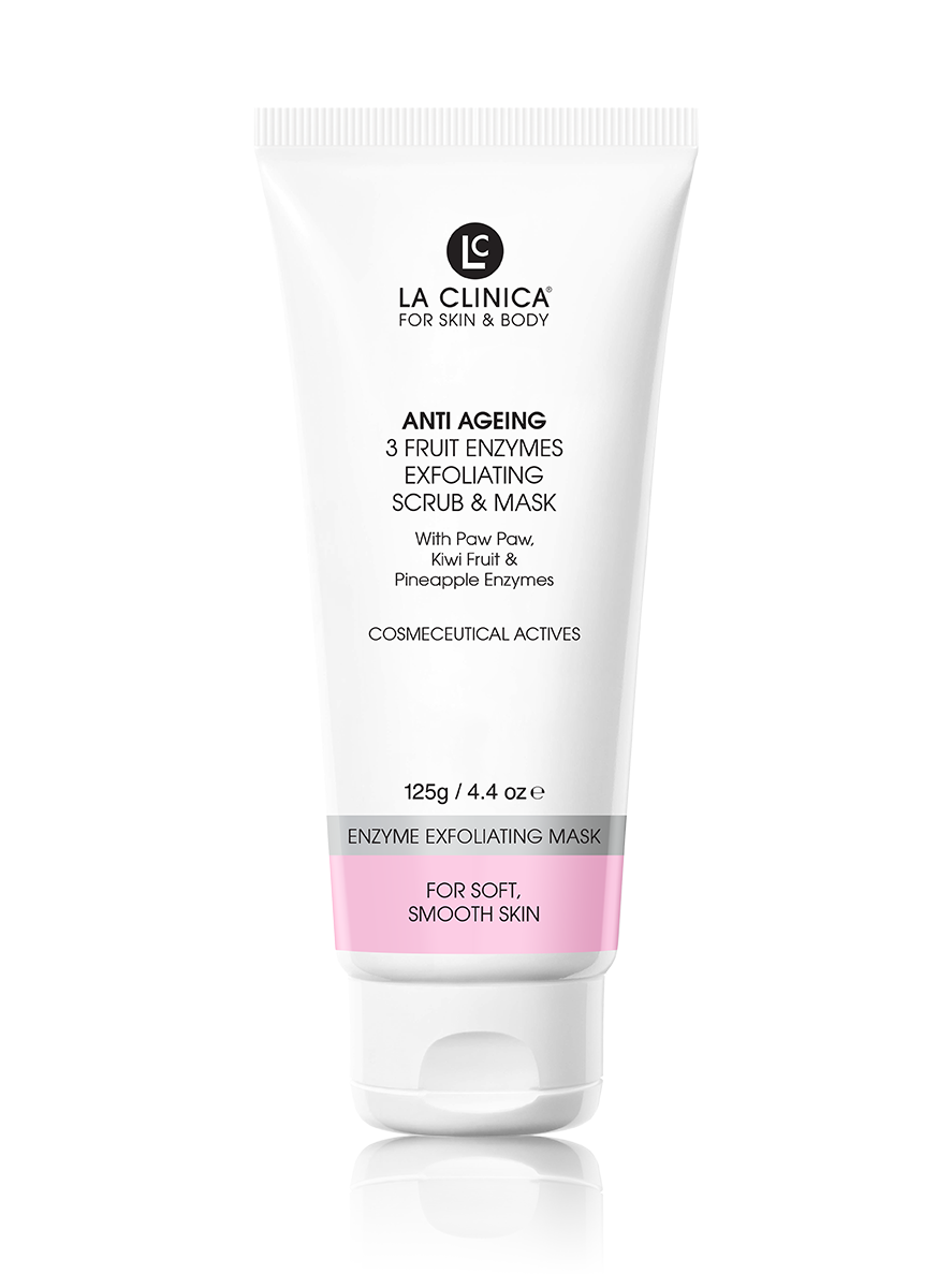 La Clinica Anti-ageing 3 Fruit Enzymes Exfoliating Scrub &amp; Mask