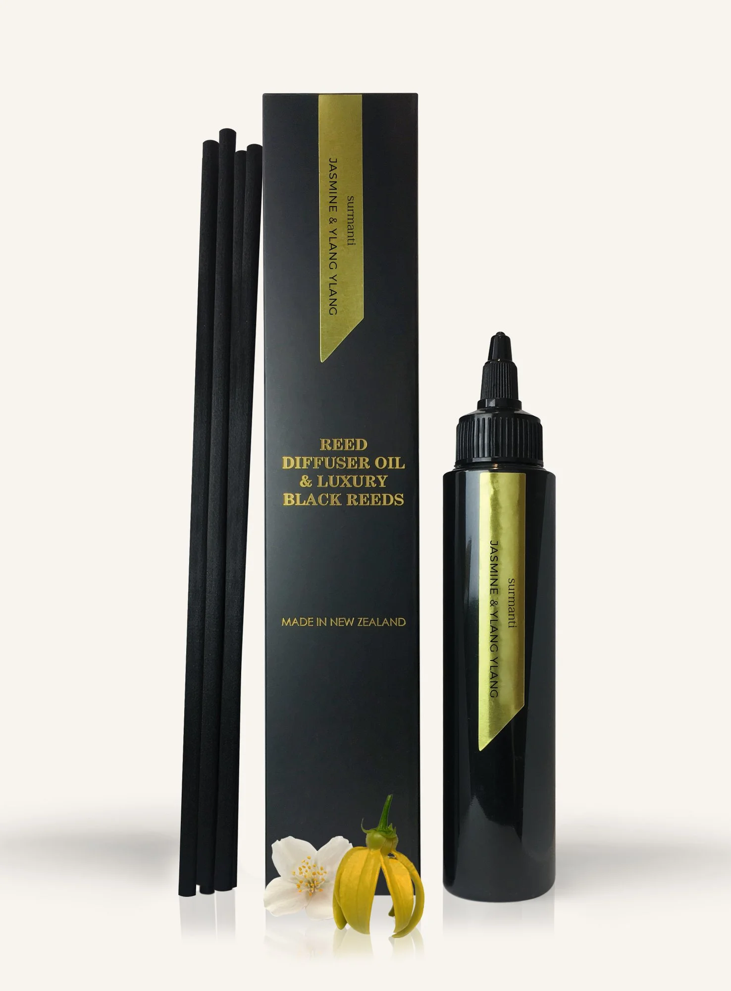 Jasmine and Ylang Ylang Diffuser Oil and Reeds