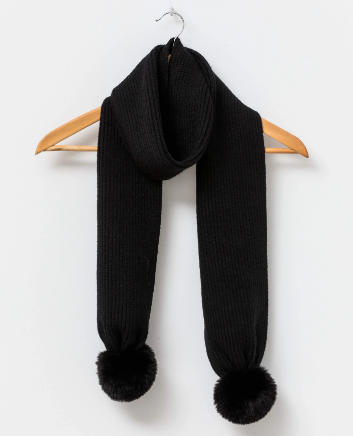 STELLA AND GEMMA BLACK POM SCARF.PNG