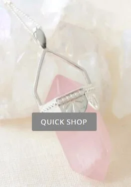CLOUD NINE ROSE QUARTZ SILVER