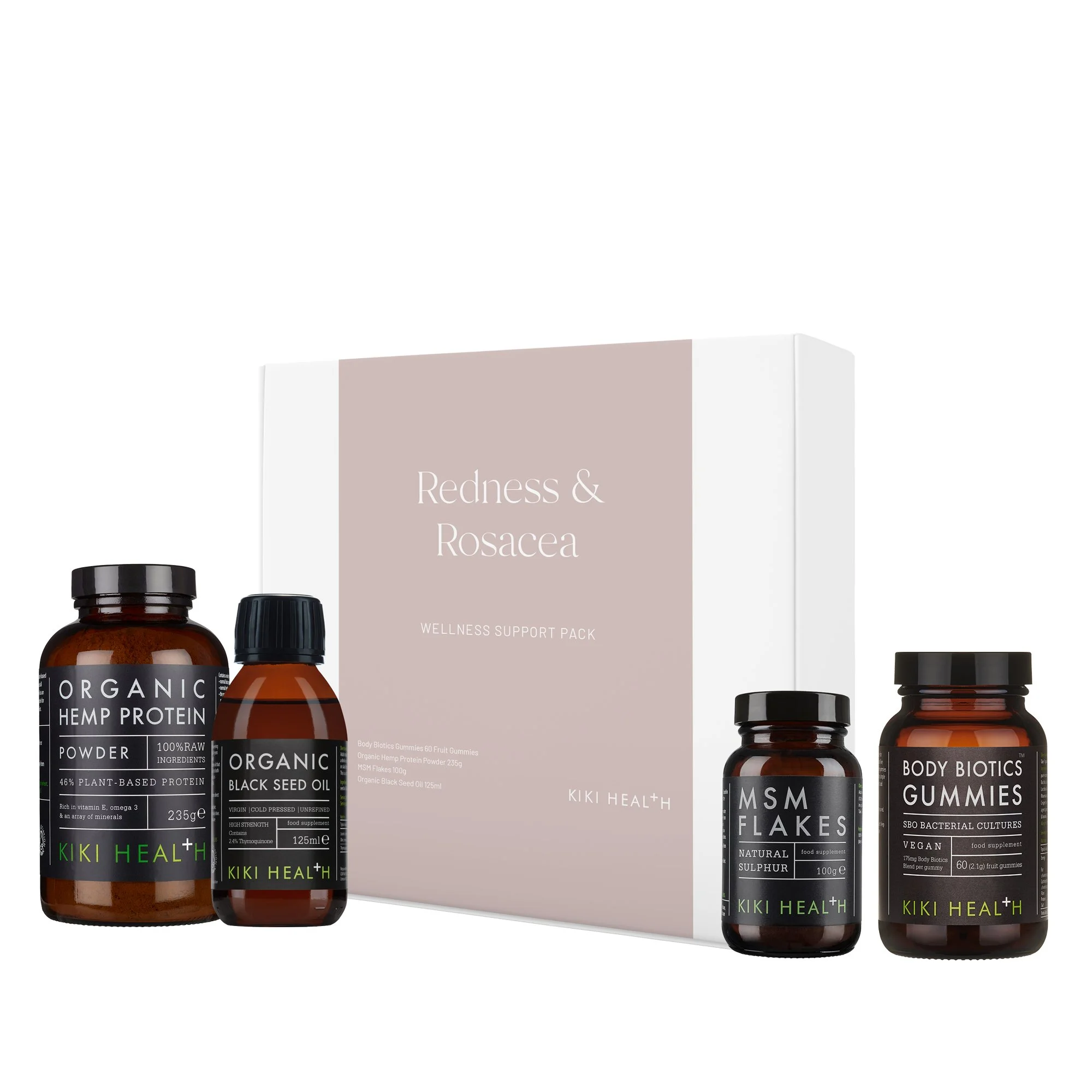 KIKI Health Redness & Rosacea Wellness Support Pack