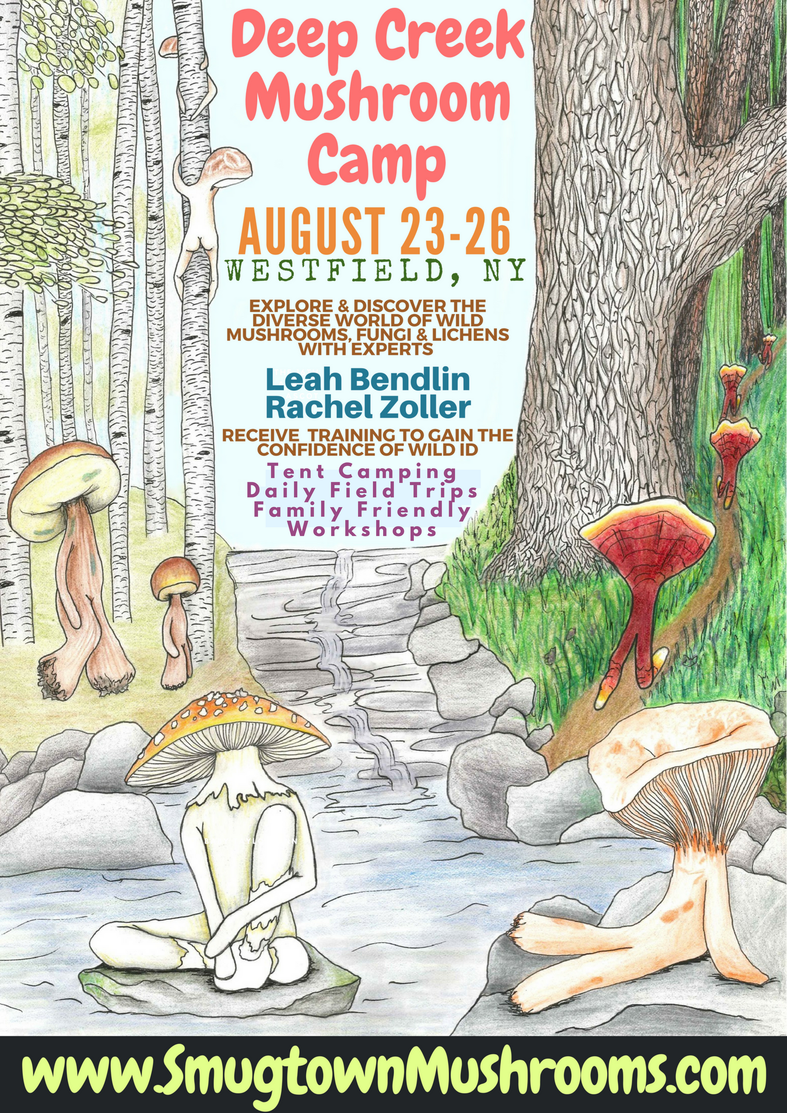 Tent CampingDaily Field TripsFamily FriendlyWorkshops.png