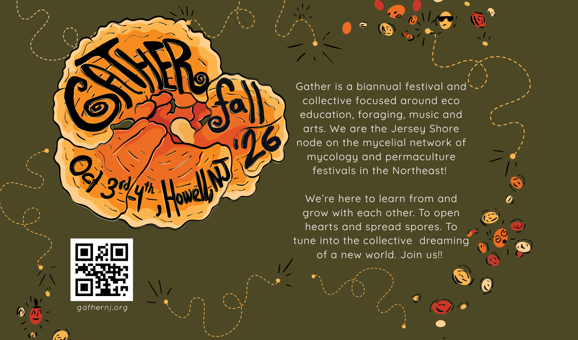 Gather: Foraging, Arts, Music