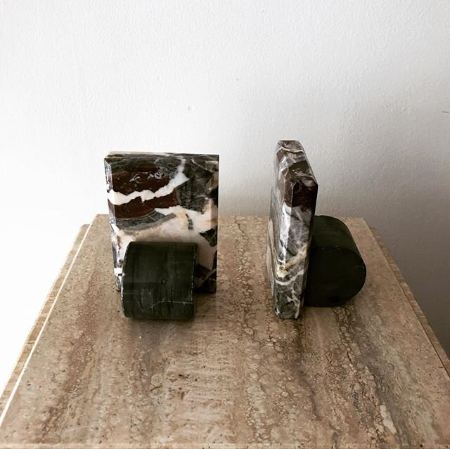 Beautiful miniature marble Deco bookends from Italy! $89pair. 3&rdquo;x2.5&rdquo;x4&rdquo; high Sold pending.
#bookends #reading #decor #marble #vintage #deco #italian #home #giftideas.