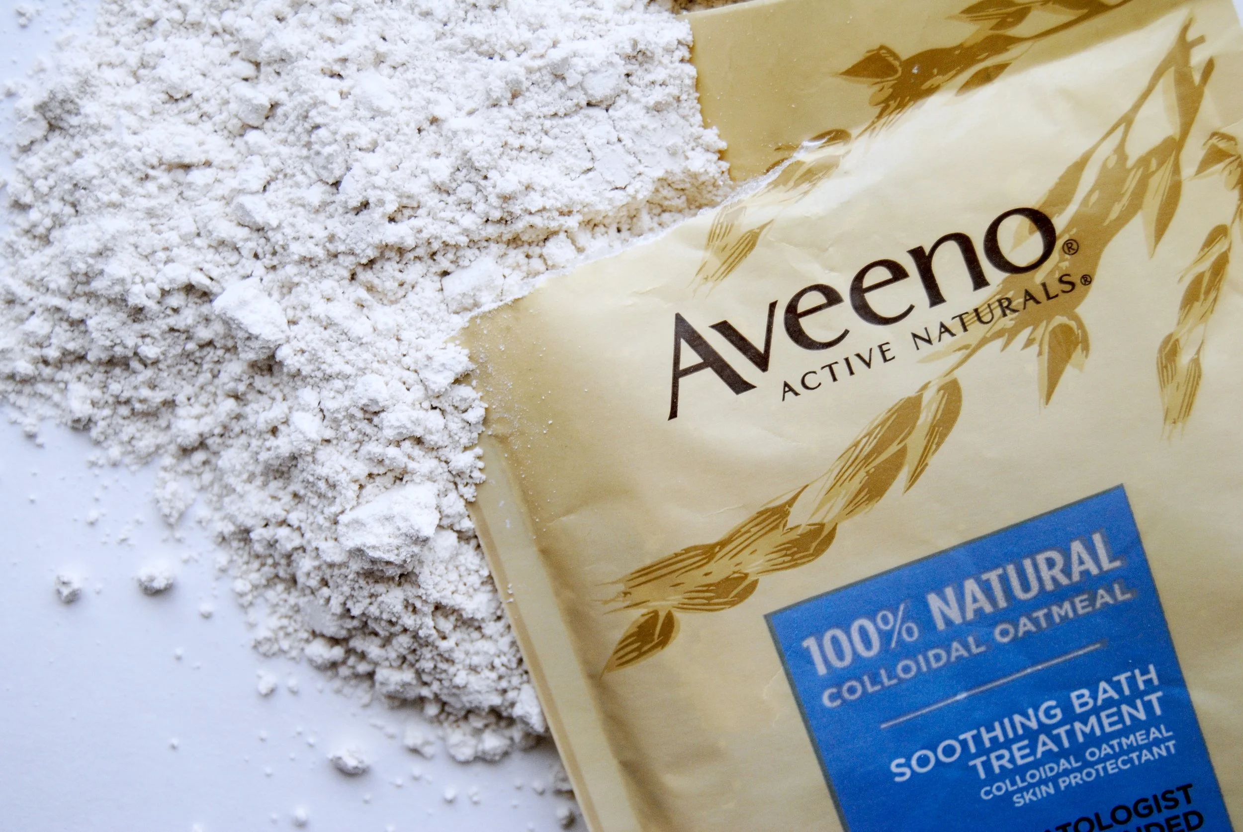 This finely milled powder is added to a lukewarm - NOT HOT - bathtub. Helps calm down irritated skin, or dry, winter skin. Leaves your skin feeling soft, moisturized, and calmed. If this stuff was as popular as bath bombs are, people would have much happier skin. 
