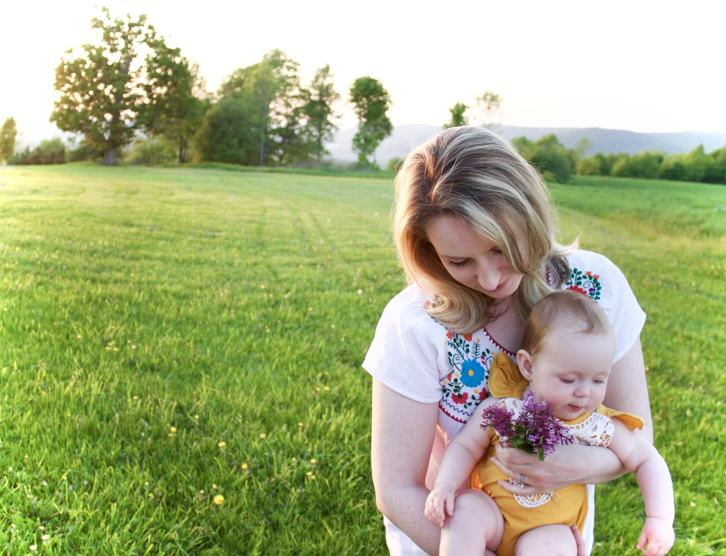 Like mother, like daughter. Light skin, hair, and eyes are all factors that can increase your risk for developing skin cancer. 