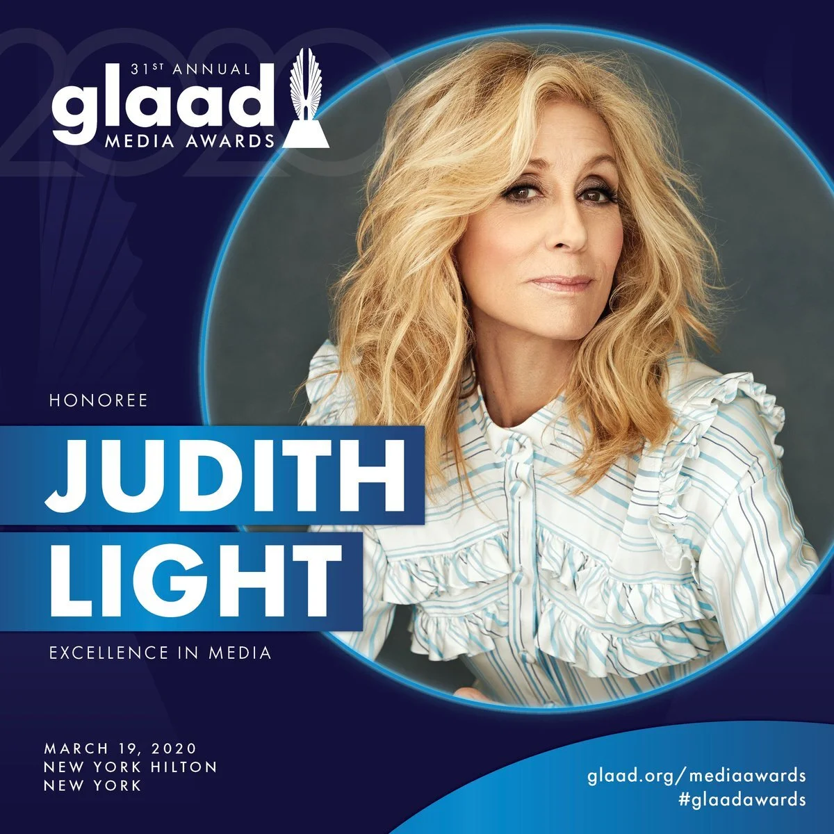 Judith Light To Be Honored At GLAAD Media Awards In New York