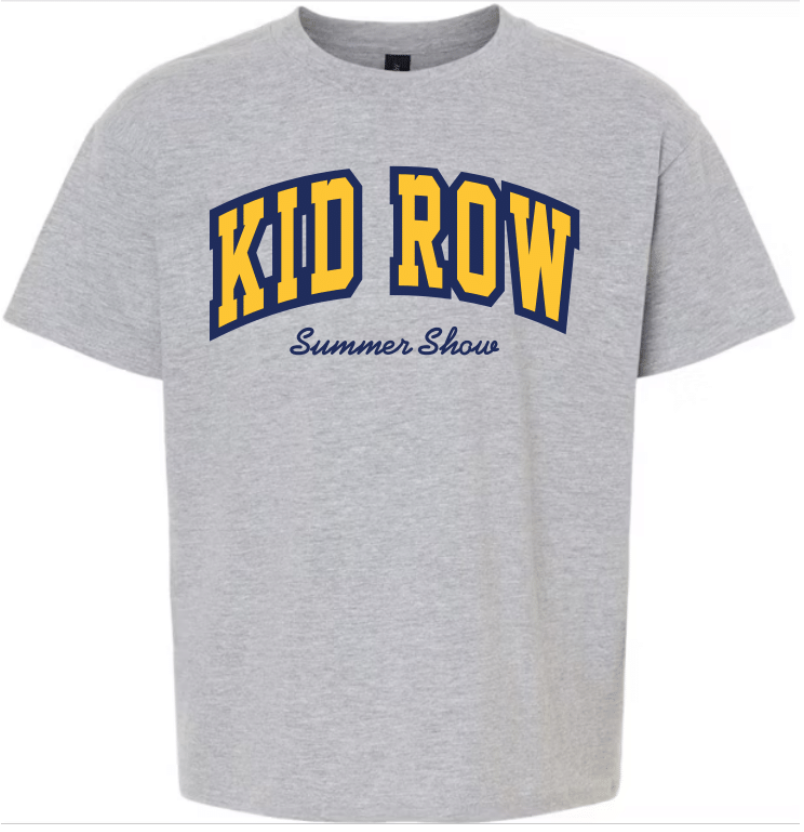 Summer 2024 Kid Row Shirt! - $35