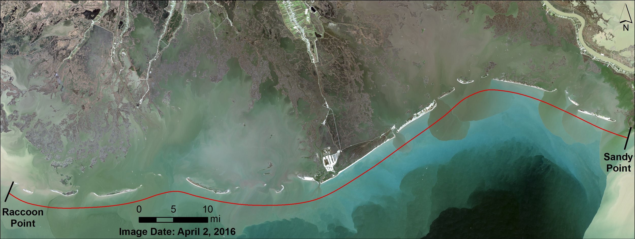 Operational Sediment Budget for the Outer Coast of Louisiana: Raccoon Point to Sandy Point