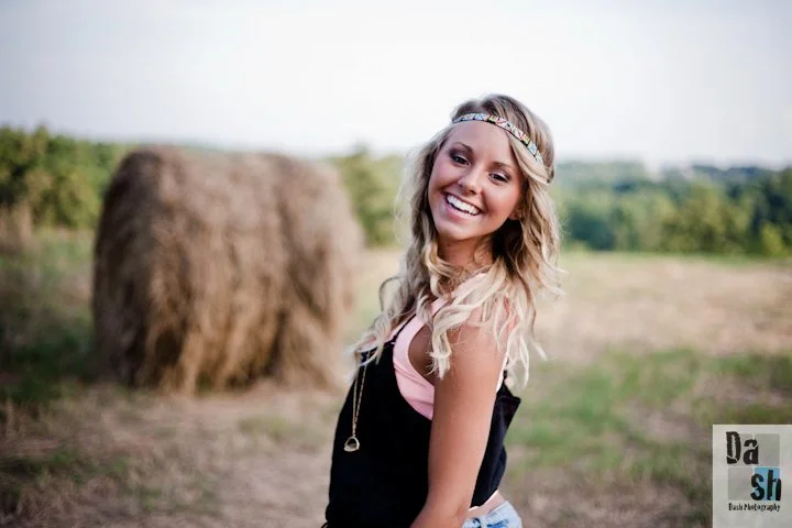 Harlee--my very first senior session in 2012.