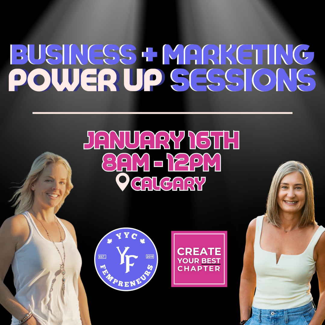 Business &amp; Marketing Power Up Sessions