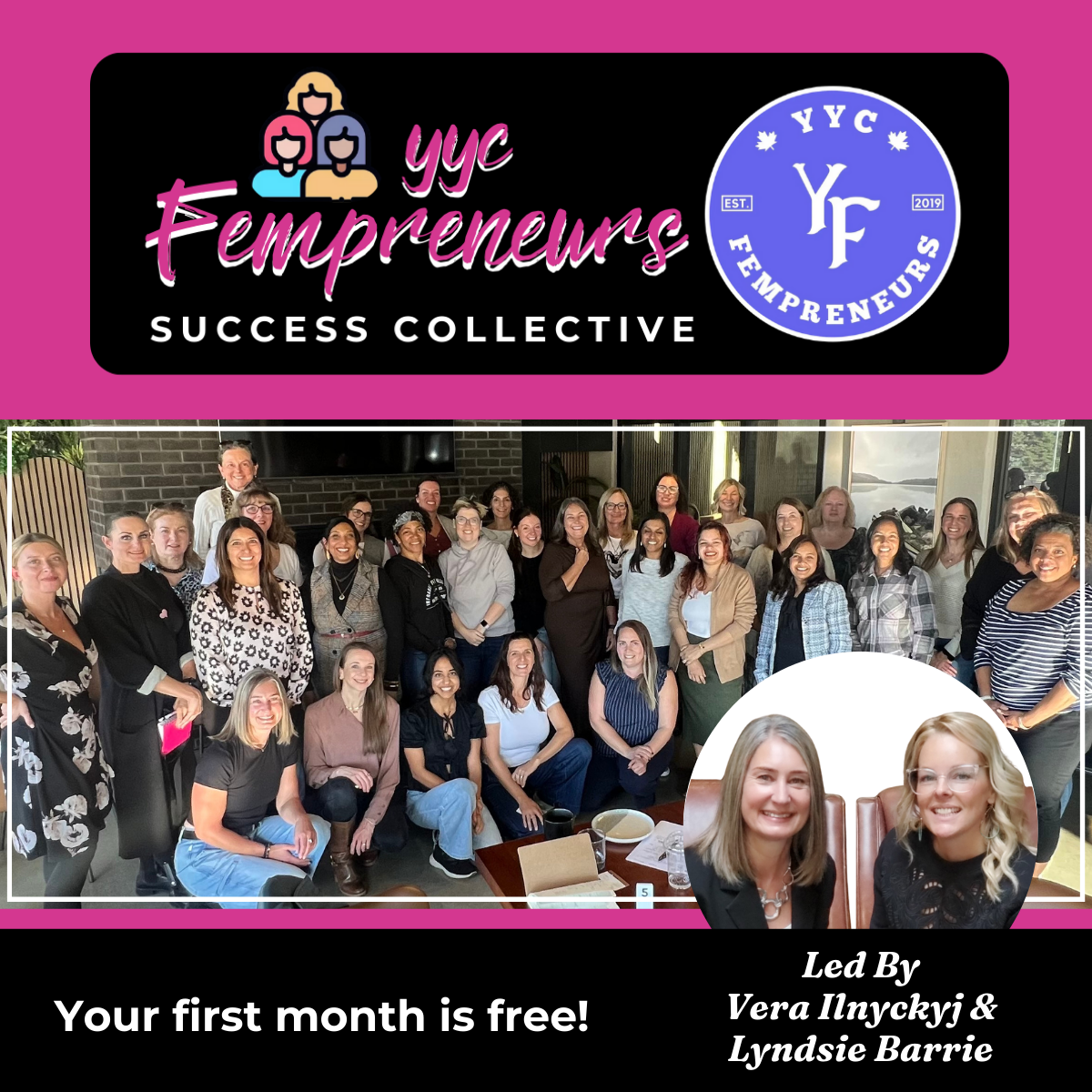 YYC Fempreneurs Success Collective (In Person)
